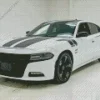 White Dodge Daytona 2016 Diamond Painting