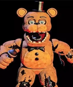 Withered Freddy Character Diamond Painting