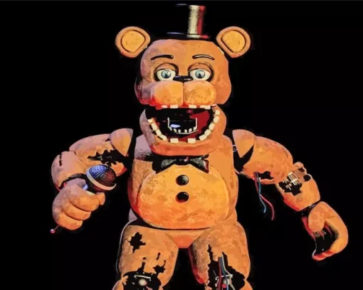 Withered Freddy Character Diamond Painting