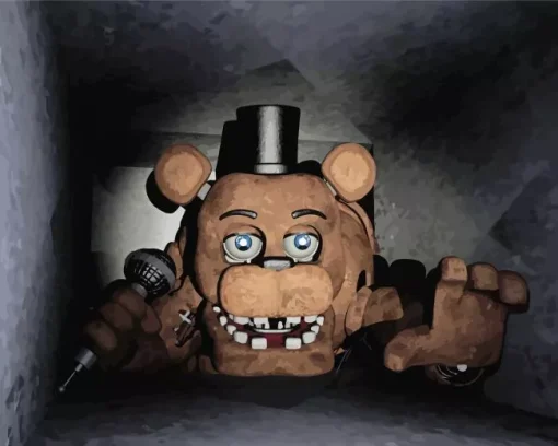Withered Freddy Diamond Painting