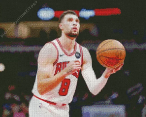 Zach Lavine Diamond Painting