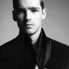 Black And White Brenton Thwaites Diamond Painting