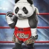 Boxer Panda Diamond Painting