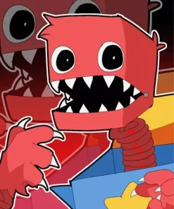 Boxy Boo Character Diamond Painting