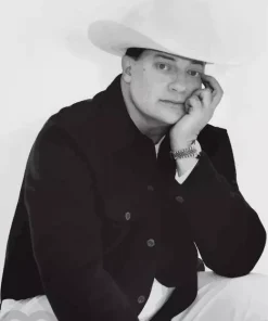 Monochrome Brendan Fraser Diamond Painting