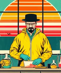 Walter White Breaking Bad Diamond Painting