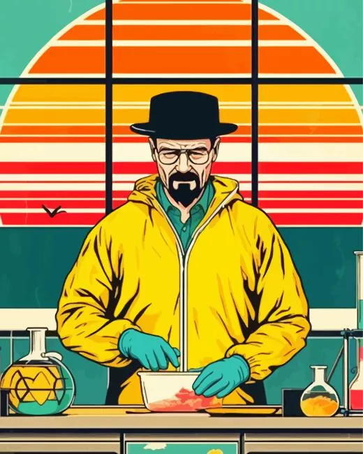 Walter White Breaking Bad Diamond Dotz Walter White Breaking Bad Diamond Painting