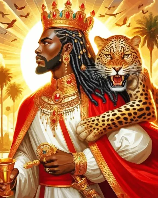 aesthetic ebony king Diamond Paintings Aesthetic Ebony King Diamond Painting