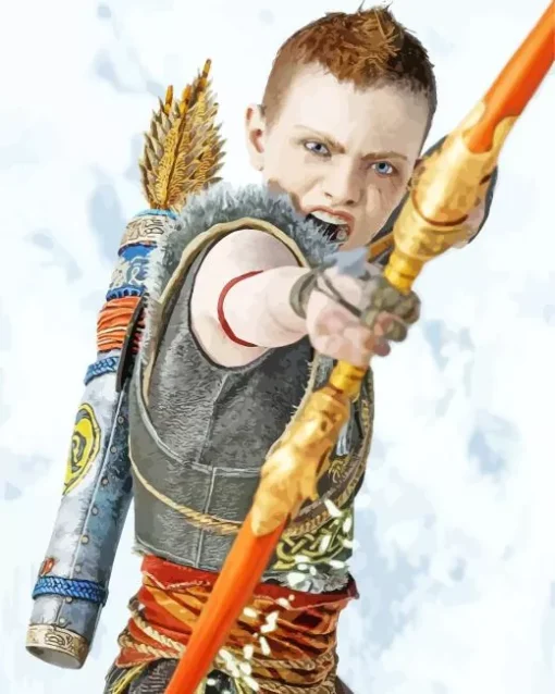 Atreus God Of War Diamond Painting