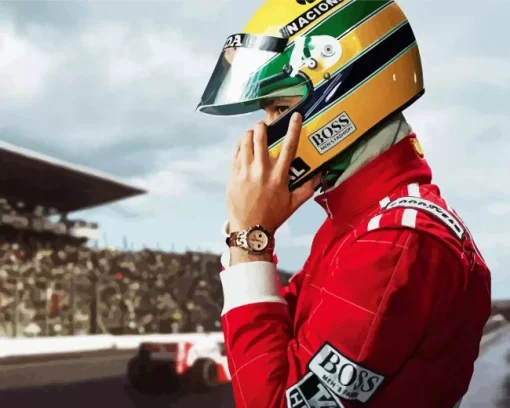 Ayrton Senna Diamond Painting
