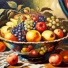 Bowl Of Fruit Diamond Painting