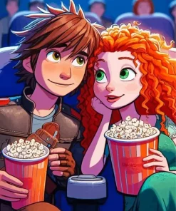 Brave Merida Boyfriend Diamond Painting