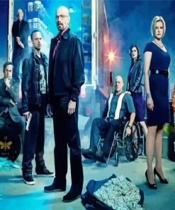 Breaking Bad Characters Diamond Painting