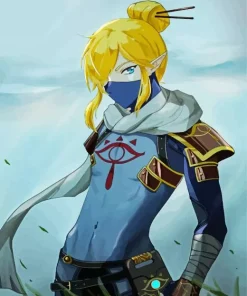 Breath Of The Wild Sheik Diamond Painting