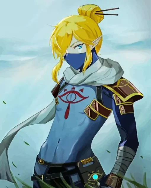 Breath Of The Wild Sheik Diamond Painting