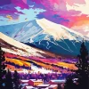 Breckenridge Colorado Poster Diamond Painting