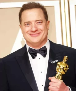 Brendan Fraser Oscar Nominations Diamond Painting