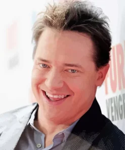 Brendan Fraser Smiling Diamond Painting