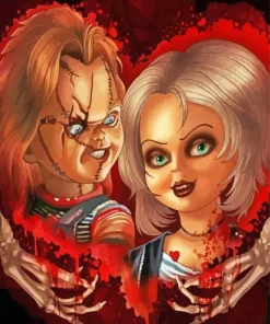 Bride Of Chucky Diamond Painting