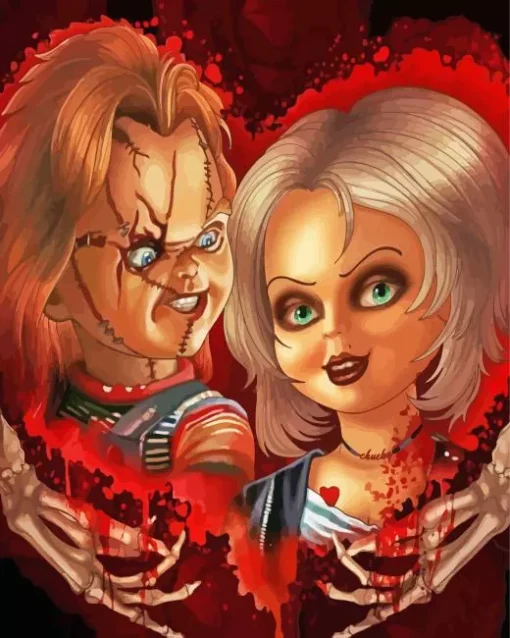 Bride Of Chucky Diamond Painting