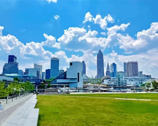 Cleveland Ohio Diamond Painting