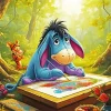 Cool Sad Eeyore Diamond Painting