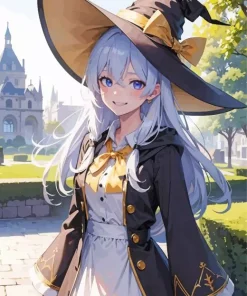Elaina Anime Girl Diamond Painting
