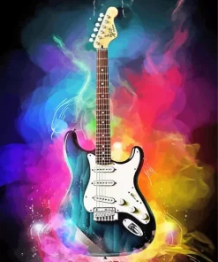 Electric Guitar Diamond Painting