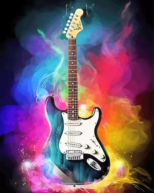 Electric Guitar Diamond Painting