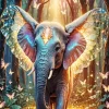 Elephant Fairy Art Diamond Painting