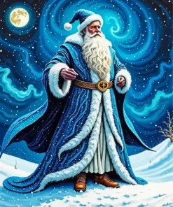 Father Christmas Art Diamond Painting