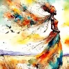 Fine African Woman Art Diamond Painting