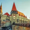 Hunyad Castle Romania Diamond Painting