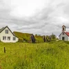 Iceland Farmhouses Diamond Painting