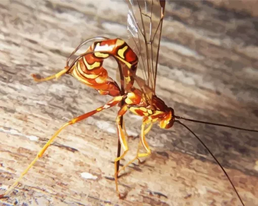 Ichneumon Wasp Diamond Painting