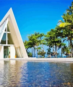 Infinity Chapel Bali Diamond Painting