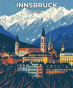 Innsbruck Poster Diamond Painting