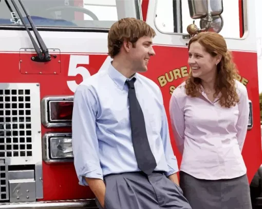 Jim And Pam Diamond Painting