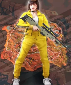 Kelly Free Fire Diamond Painting
