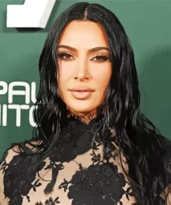 Kim Kardashian Diamond Painting