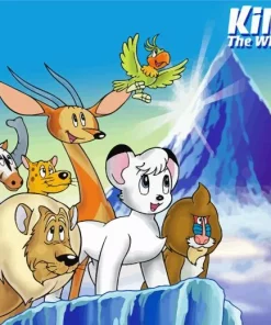 Kimba The White Lion Diamond Painting