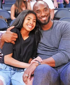 Kobe And Gigi Diamond Painting