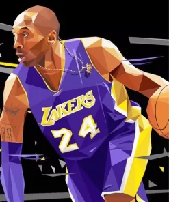 Kobe Jersey Pop Art Diamond Painting