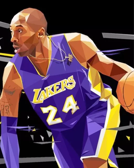 Kobe Jersey Pop Art Diamond Painting