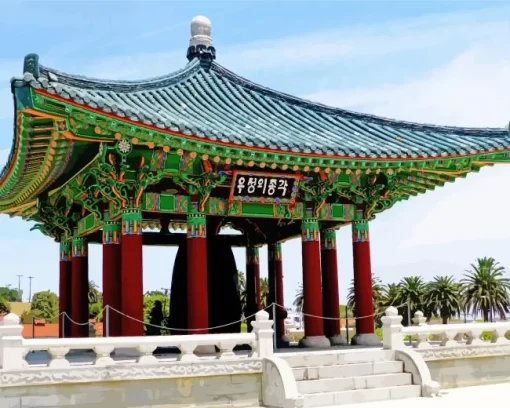 Korean Friendship Bell Diamond Painting