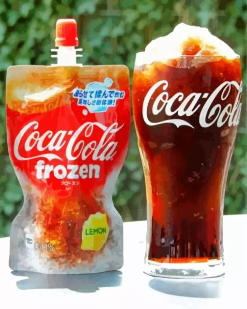 Lemon Coca Cola Diamond Painting