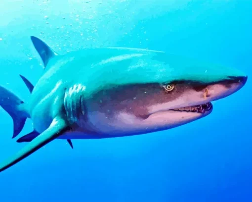 Lemon Shark Diamond Painting