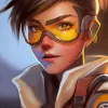 Lena Oxton Overwatch Diamond Painting