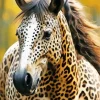 Leopard Horse Diamond Painting