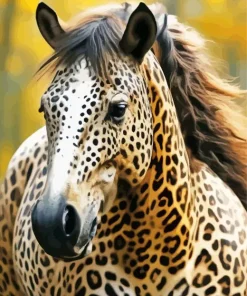 Leopard Horse Diamond Painting